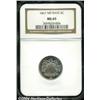 Image 1 : 1867 5C No Rays MS65 NGC. Lustrous and bright