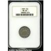 Image 1 : 1871 5C MS65 NGC. Somewhat unevenly struck,