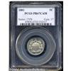 Image 1 : 1881 5C PR67 Cameo PCGS. Brilliant and deeply