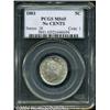 Image 1 : 1883 5C No Cents MS65 PCGS. Slightly soft on
