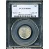 Image 1 : 1899 5C MS66 PCGS. Fully struck and highly
