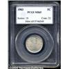 Image 1 : 1903 5C MS65 PCGS. Each side has a faint