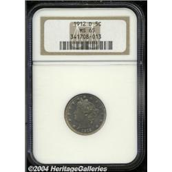 1912-D 5C MS65 NGC. An average or better