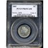 Image 1 : 1887 5C PR65 Cameo PCGS. Nicely mirrored with