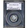Image 1 : 1897 5C PR66 Cameo PCGS. Deeply reflective