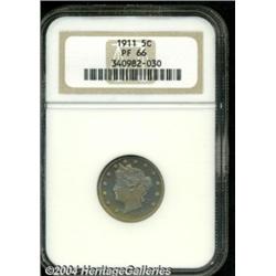1911 5C PR66 NGC. Fully struck with lovely