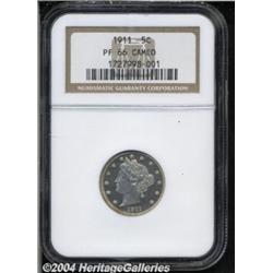 1911 5C PR66 Cameo NGC. Unmistakable contrast