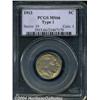 Image 1 : 1913 5C Type One MS66 PCGS. Bright and flashy,