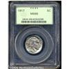 Image 1 : 1917 5C MS66 PCGS. A thin layer of gold toning