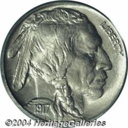 1917-S 5C MS65 PCGS. A solid Gem