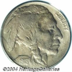 1918/7-D 5C XF45 PCGS. The surfaces of this