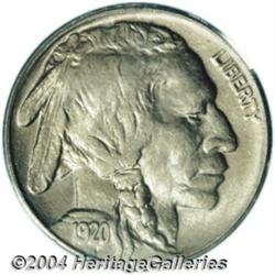 1920-D 5C MS64 PCGS. An uncommonly lustrous