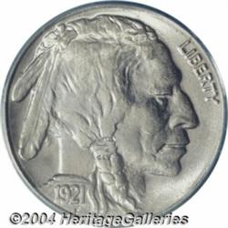 1921-S 5C MS64 PCGS. The 1921-S is one of the