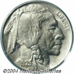 1929-D 5C MS66 PCGS. Soft amber iridescence