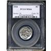 Image 1 : 1934 5C MS66 PCGS. Blazing luster beneath