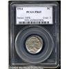 Image 1 : 1914 5C PR65 PCGS. Bright, satiny luster