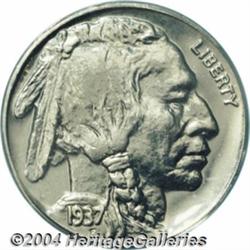 1937 5C PR66 PCGS. Brilliant in finish, as are