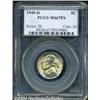 Image 1 : 1945-D 5C MS67 Full Steps PCGS. This