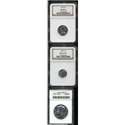 1946-S 5C Nickel MS66 Prooflike NGC, heavy