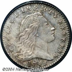 1794 H10C MS64 PCGS. V-2, LM-2, R.5. A leaf