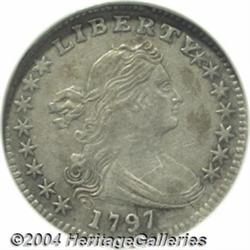1797 H10C 15 Stars AU58 NGC. V-2, LM-1, R.3,