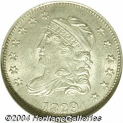 1829 H10C MS65 NGC. V-7, LM-1, R.2. This is an