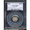 Image 1 : 1836 H10C Large 5C MS65 PCGS. V-4, LM-3, R-1.