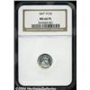 Image 1 : 1847 H10C MS66 Prooflike NGC. Fully brilliant