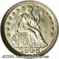 1848 H10C Large Date MS66 NGC. FS-001, V-1,