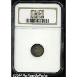 1856 H10C MS66 NGC. The strike is quite sharp