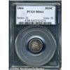 Image 1 : 1864 H10C MS64 PCGS. Softly struck on the