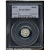 Image 1 : 1871 H10C MS65 PCGS. A supremely lustrous,