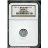 Image 1 : 1872-S H10C Mintmark Below Bow MS65 NGC. This