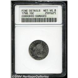 1798 10C Large 8--Corroded, Damaged--ANACS.