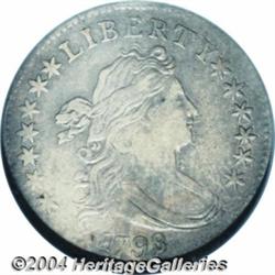 1798/97 10C 16 Stars on Reverse AU Details,