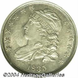 1835 10C MS65 NGC. JR-9, R.2. Generally