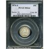 Image 1 : 1876-S 10C MS64 PCGS. Lustrous surfaces are