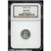 Image 1 : 1878-CC 10C MS64 Prooflike NGC. Type One