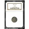 Image 1 : 1879 10C Fine 15 NGC. The initial year in a