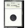 Image 1 : 1873 10C No Arrows, Closed 3 PR63 ANACS. Well