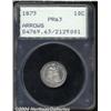 Image 1 : 1873 10C Arrows PR63 PCGS. Frosty devices