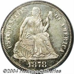 1878 10C PR66 PCGS. Type Two Reverse.