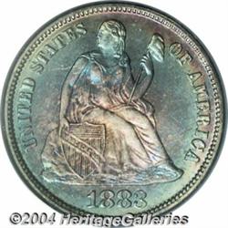 1883 10C PR67 PCGS. A Superb and seemingly