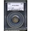 Image 1 : 1884 10C PR63 PCGS. Golden-gray toning