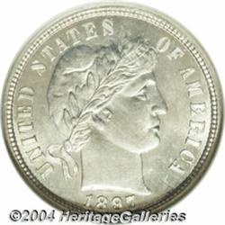 1897-S 10C MS66 NGC. Barber dime specialists