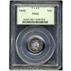 Image 1 : 1905 10C PR66 PCGS. Bands of aqua-marine,