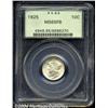 Image 1 : 1925 10C MS65 Full Bands PCGS. Well struck and