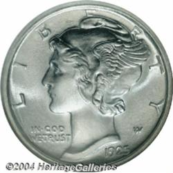 1925-S 10C MS66 Full Bands NGC. More than 5.8