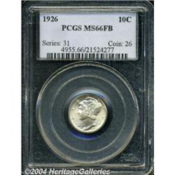 1926 10C MS66 Full Bands PCGS. Fully struck