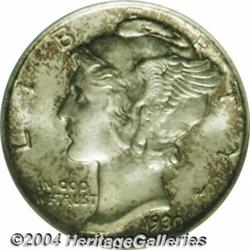 1930-S 10C MS67 Full Bands ICG. Extremely